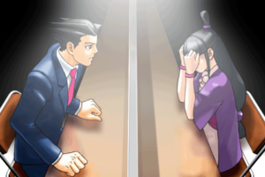 逆転裁判　おみくじトレカ　中凶(綾里真宵/山野星雄) 逆転裁判 おみくじトレカ 中凶(綾里真宵/山野星雄) 逆転裁判 おみくじ