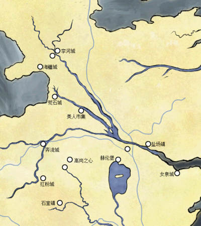 河间地地图：铁民湾