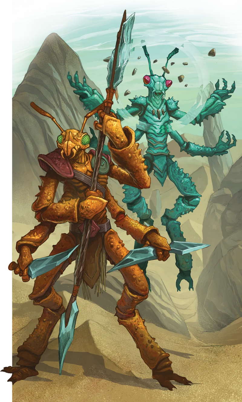 螳螂人 Thri-kreen - 龙与地下城TRPG - 灰机wiki - 北京嘉闻杰诺网络科技有限公司