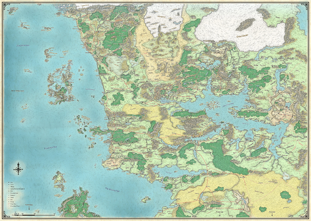 Atlas of Faerûn 费伦大陆地图集 - 龙与地下城TRPG - 灰机wiki - 北京嘉闻杰诺网络科技有限公司