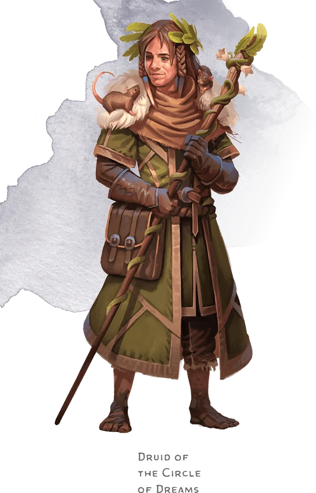 文件:Classes-XGE-Dreams Druid.webp - 龙与地下城TRPG - 灰机wiki - 北京嘉闻杰诺网络科技有限公司