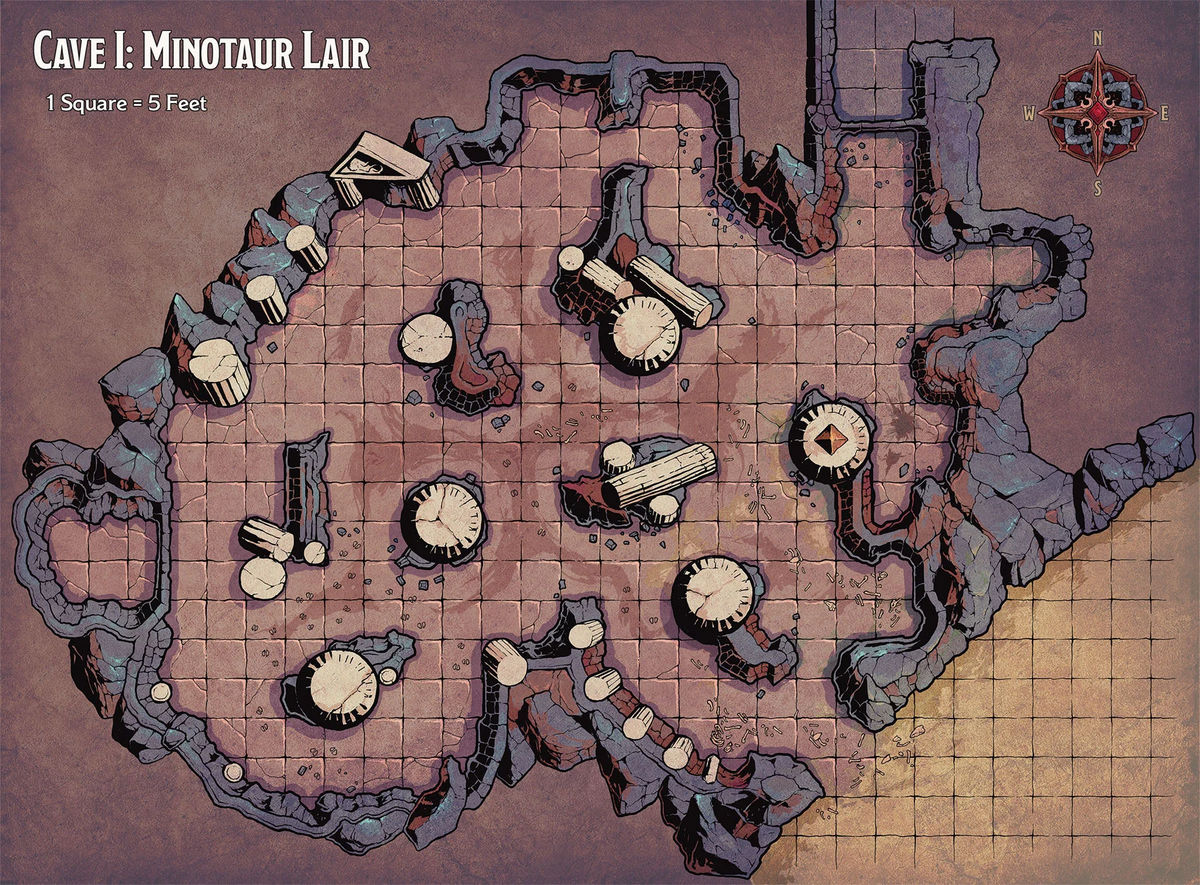 文件:Adventure-HotB-049-map-1.10-i-minotaur-lair-player.webp - 龙与地下城TRPG ...