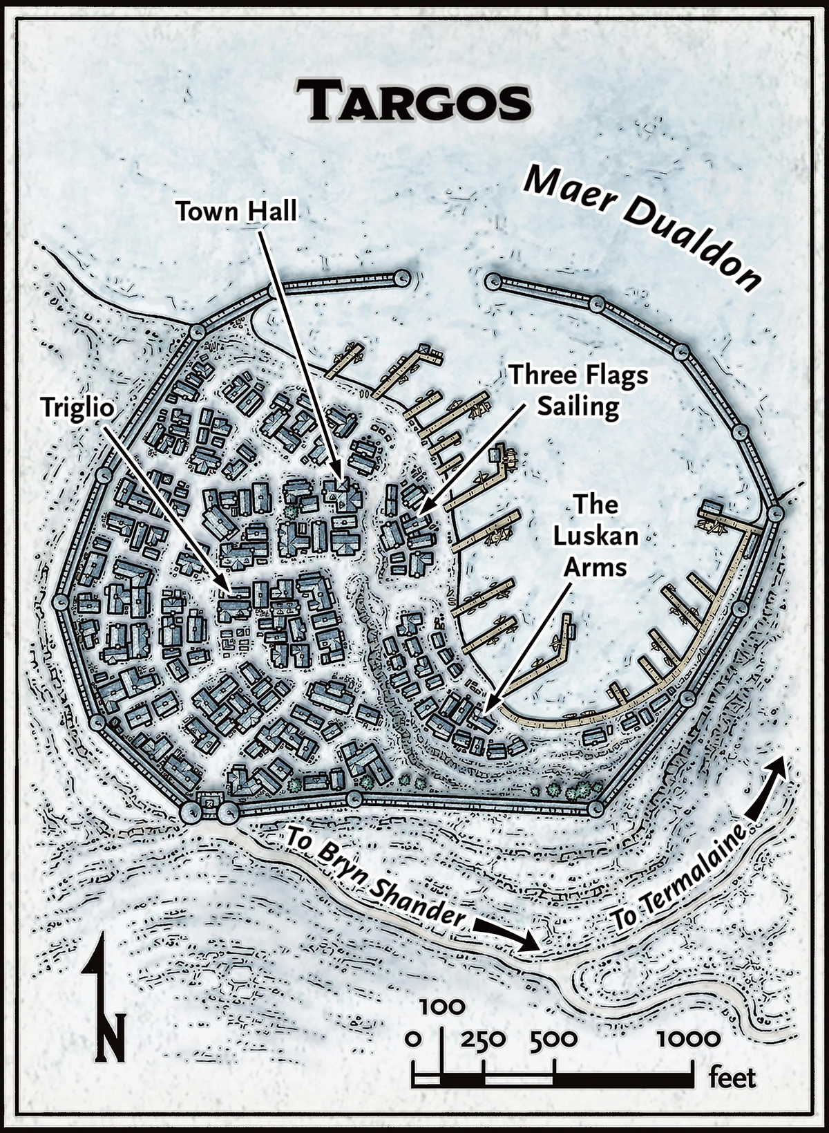 Locations in Targos 塔尔歌斯的地点 - 龙与地下城TRPG - 灰机wiki - 北京嘉闻杰诺网络科技有限公司