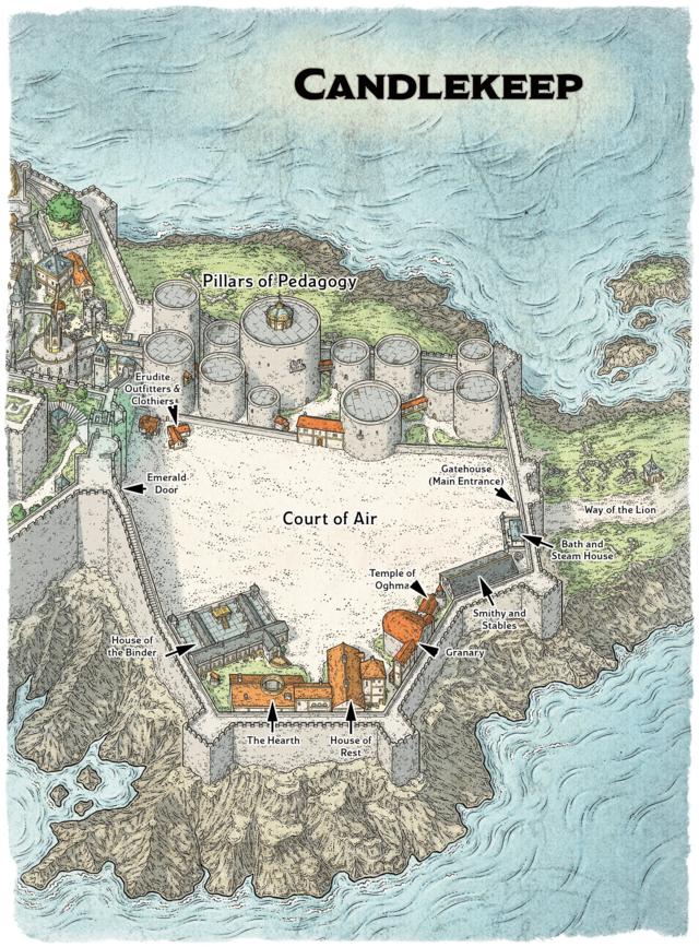 Candlekeep Locations 烛堡地点 - 龙与地下城TRPG - 灰机wiki - 北京嘉闻杰诺网络科技有限公司