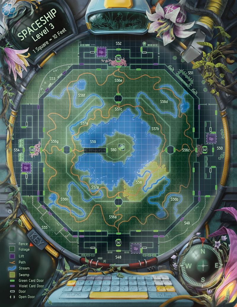 文件:Adventure-QftIS-125-map-7.03-spaceship-level-3-map.webp - 龙与地下城TRPG ...