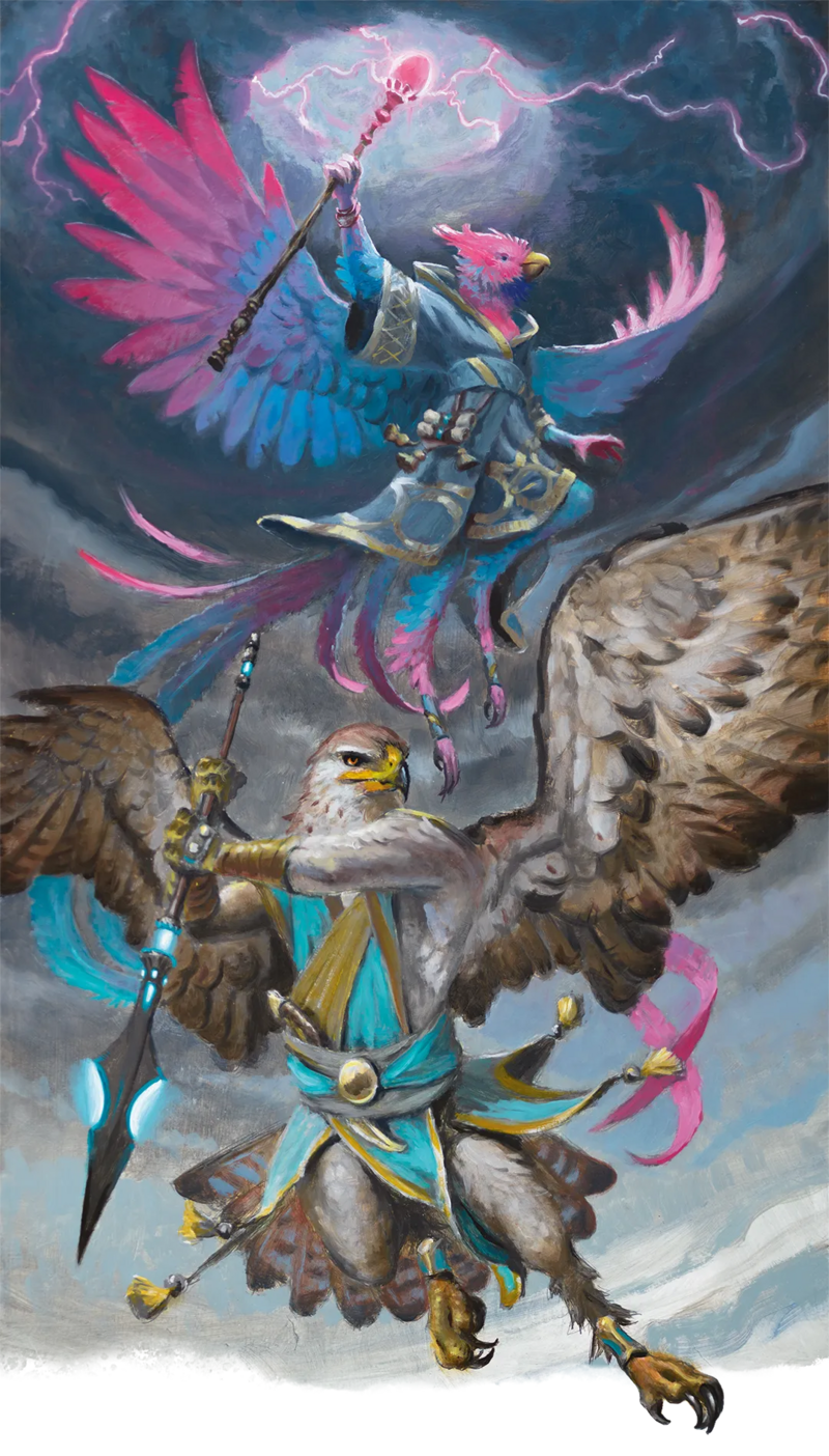 鸟羽人 Aarakocra - 龙与地下城TRPG - 灰机wiki - 北京嘉闻杰诺网络科技有限公司