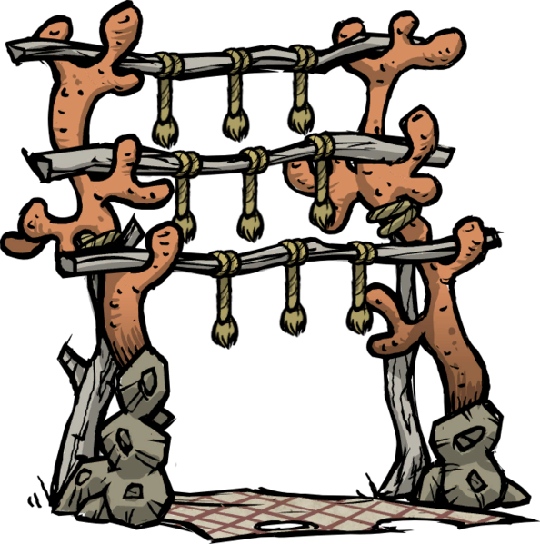文件:Large Drying Rack Build.png - 饥荒维基 - 灰机wiki - 北京嘉闻杰诺网络科技有限公司