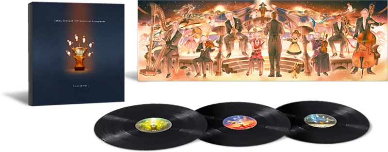FINAL FANTASY XIV Orchestral Arrangement Vinyl LP Box - 最终幻想
