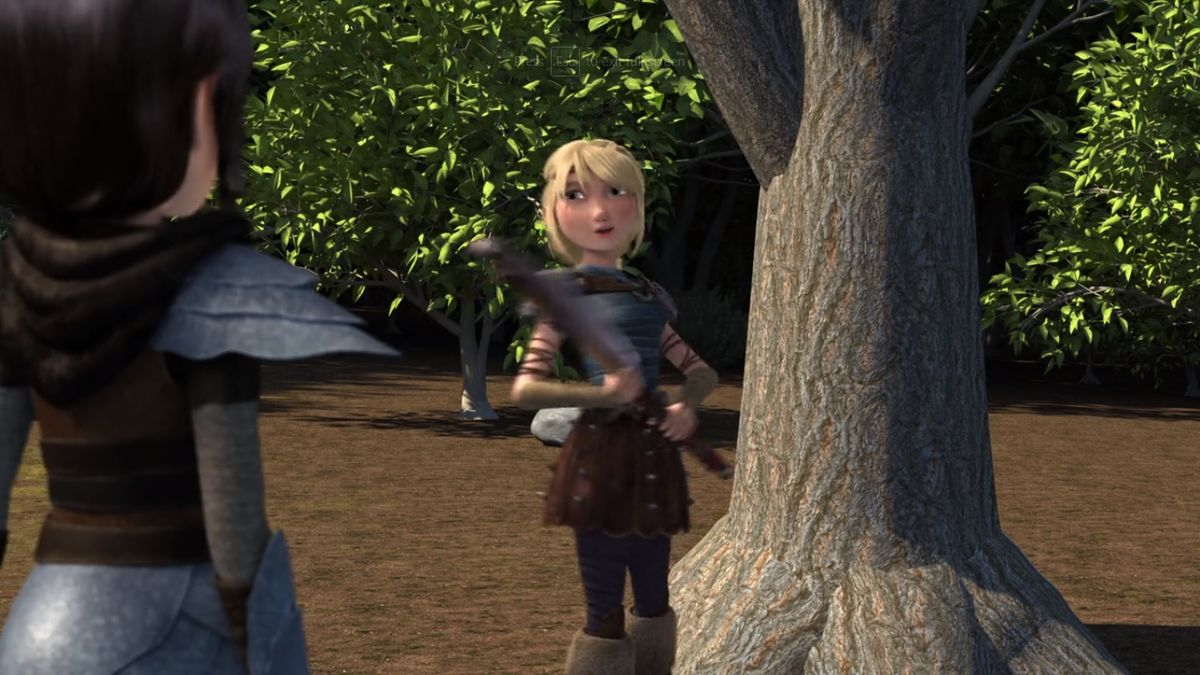 文件:Astrid having grabbed the axe from the tree.jpg - 驯龙高手中文维基 - 粉丝建设的驯龙 ...