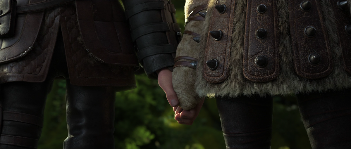 文件:Astrid and Hiccup holding hands HTTYD3 2.png - 驯龙高手中文维基 - 粉丝建设的驯龙高手 ...