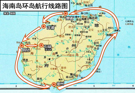 海南岛环岛航行线路图.png