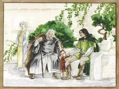 Catherine Chmiel - Ecthelion,Thorongil and Boromir study.jpg