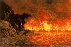 Ted Nasmith - The Burning of the Ships.jpg