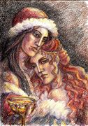 Feanor Nerdanel the best gift for me its you by righon.jpg