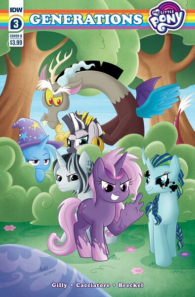 文件:MLP Generations issue 3 cover B.jpg - 小马中文维基 | MLP中文维基 | 我的小马驹：友谊就是 ...