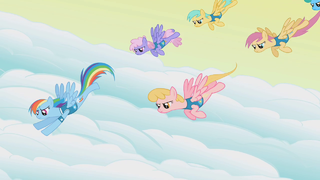 Rainbow Dash and the pegasi start over S1E11.png
