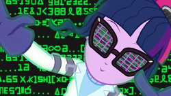 Twilight Sparkle in a computer matrix SS5.png