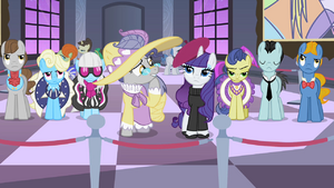 The ponies observe works of art S2E09.png