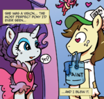 Micro-Series issue 3 Hayseed meets Rarity.png