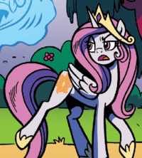 Legends of Magic issue 1 Young Celestia.png