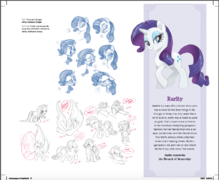 The Art of MLP The Movie page 17 - Rarity concept art.png
