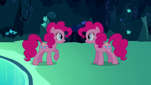 Pinkie Pie copying herself for first time S3E3.png