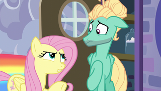 Fluttershy confronting her brother S6E11.png