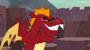 Garble "get revenge on those puny ponies!" S6E5.png