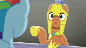 Guard points at Rainbow Dash S5E15.png