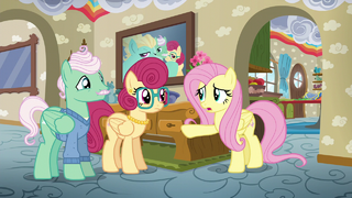 Fluttershy "always ends up being your place" S6E11.png
