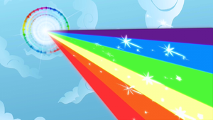 Rainbow Dash doing a sonic rainboom 3 S1E16.png