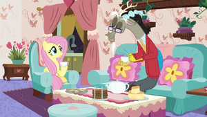 Fluttershy and Discord's normal tea party S7E12.png