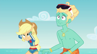 Applejack and Zephyr see an incoming wave EGDS19.png