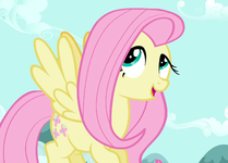 Fluttershy rolling her eyes S2E07.png