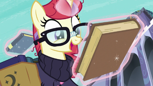 Moon Dancer excited to find another book S5E12.png