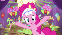 Pinkie Pie opens the ice cream museum MLPS5.png