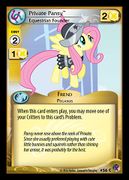 Private Pansy, Equestrian Founder card MLP CCG.jpg
