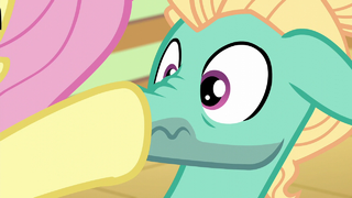 Fluttershy tells Zephyr to get a job S6E11.png