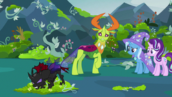 Pharynx stomping on flowers S7E17.png