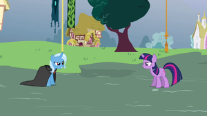 Twilight and Trixie about to duel S3E05.png