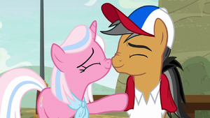 Quibble and Clear Sky nuzzling noses S9E6.png