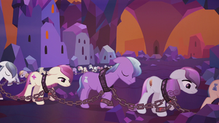 Crystal Ponies in chains S5E25.png