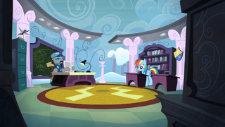 Rainbow Dash in the exam room S4E21.png