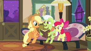 Granny Smith with the family album S3E8.png