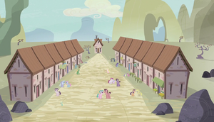 Village's two rows of houses S5E1.png