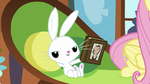 Angel holding a copy of Wuthering Hooves S5E23.png