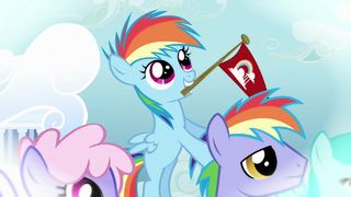 Rainbow Dash with her father S03E12.png