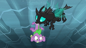 Spike saved by Thorax (episode version) S6E16.png