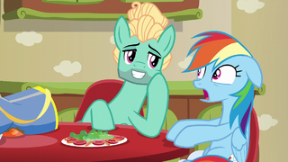Zephyr Breeze flirting with Rainbow Dash S6E11.png