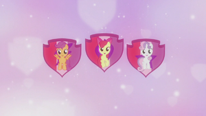 Crusaders on shield cutie mark backdrop S5E18.png